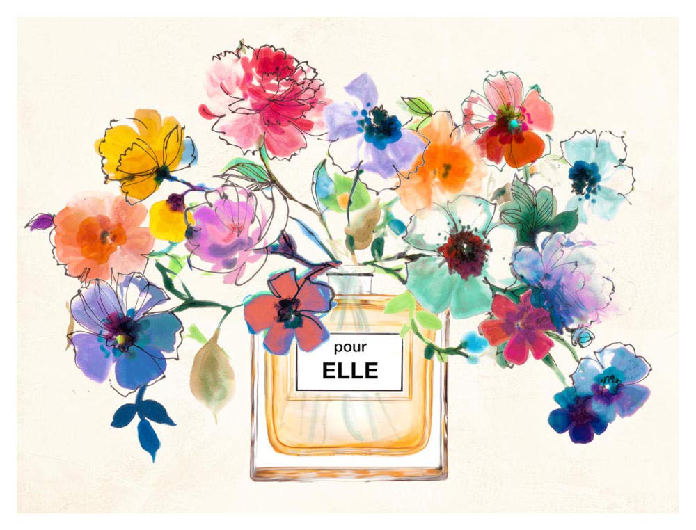 Perfume Bouquet-Paper Art-42x32”