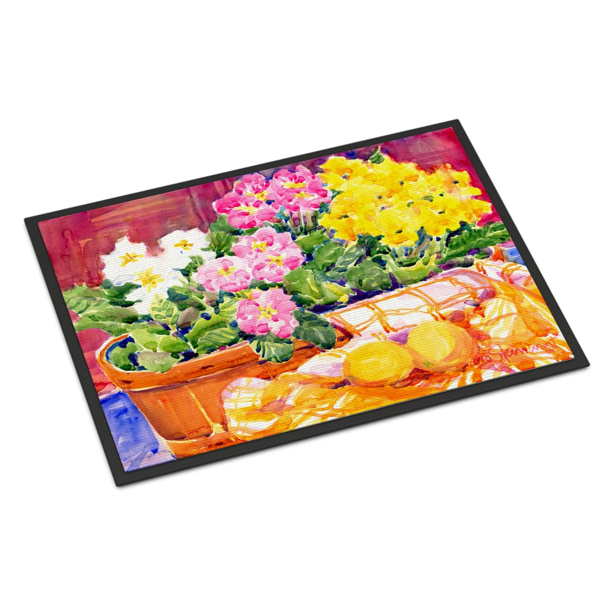 Flower - Primroses Indoor or Outdoor Mat 24x36