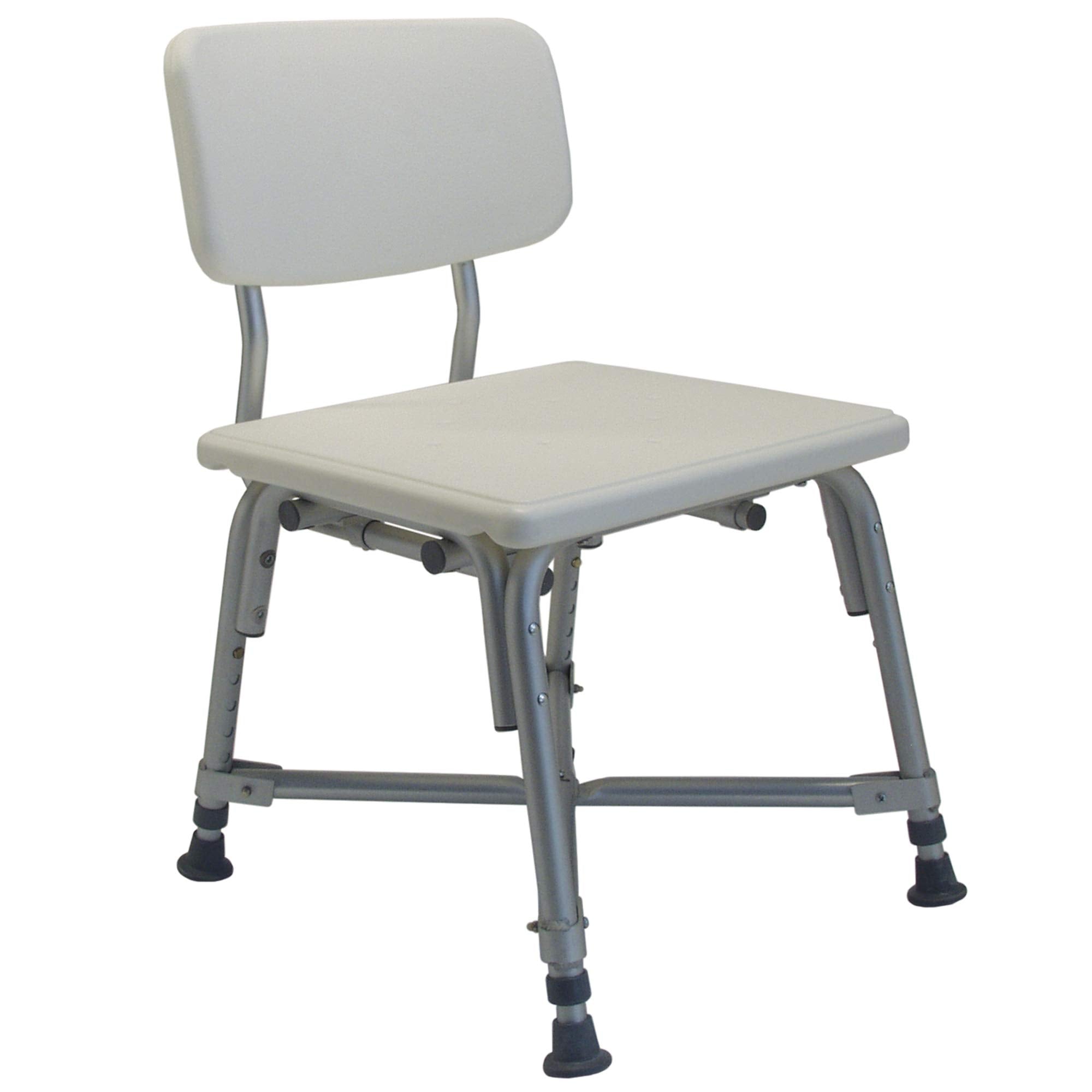 BATH SEAT BARIATRIC W. BACK LUMEX