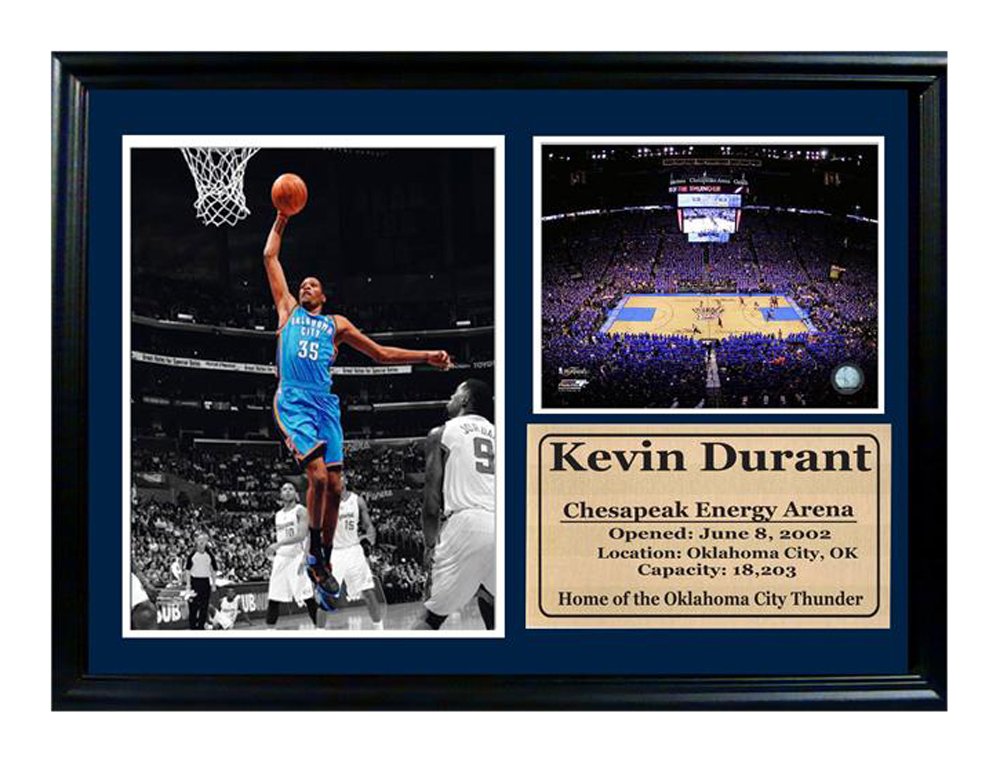 12x18 Photo Stat Frame - Kevin Durant Oklahoma City Thunder