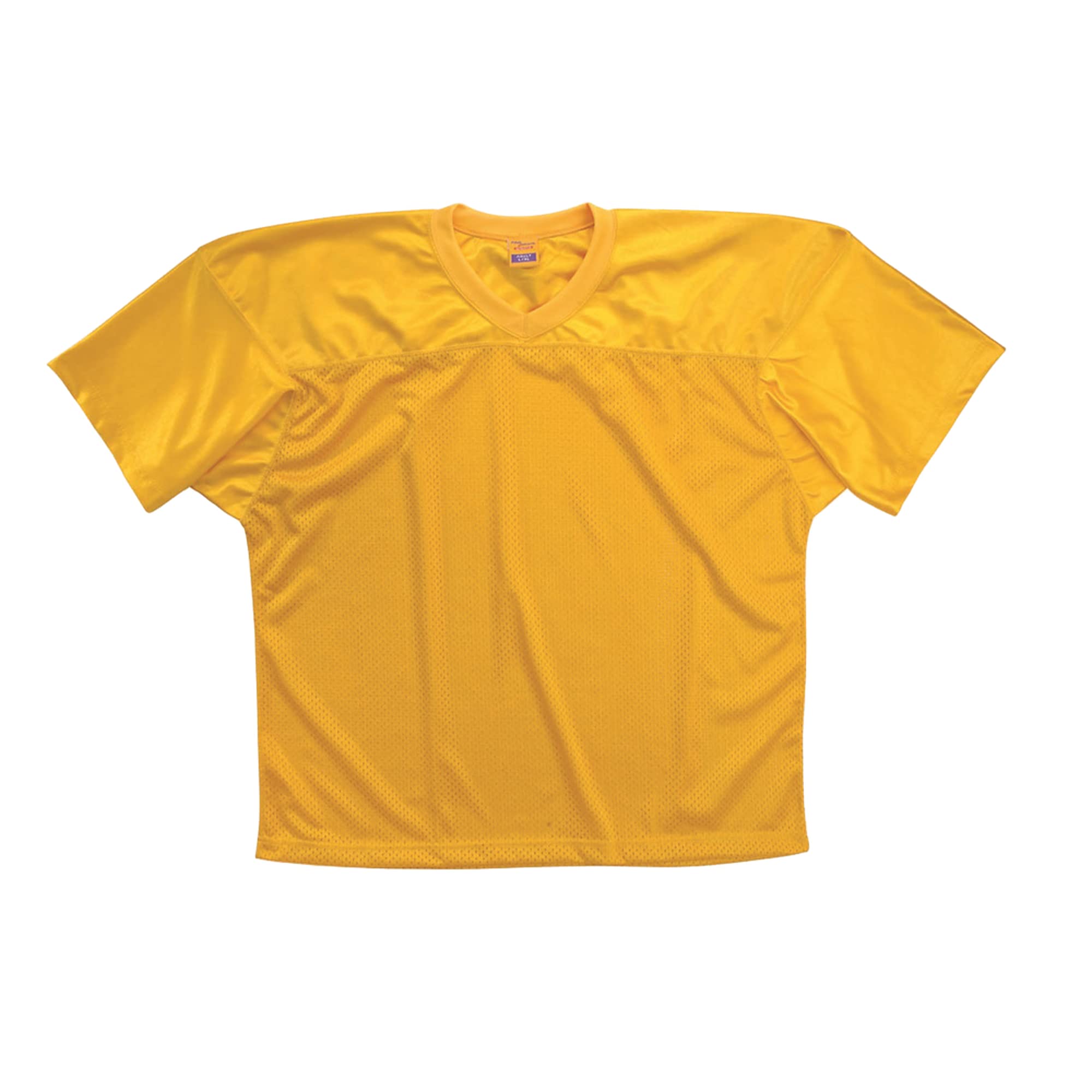 FOOTBALL JERSEY-ADULT-SM-GOLD