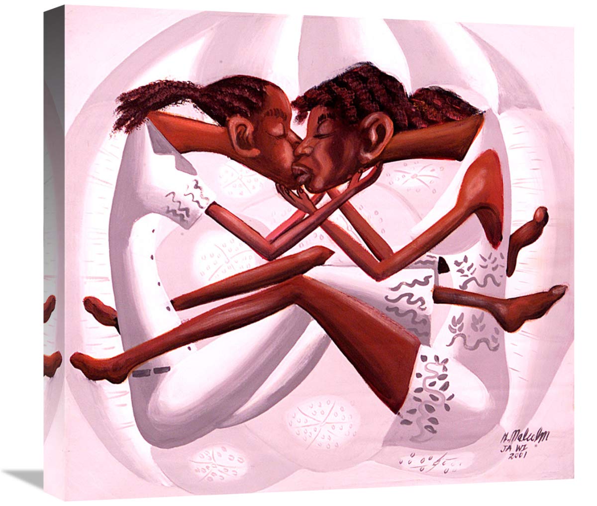 Lovers-Canvas Art-22x20.46”