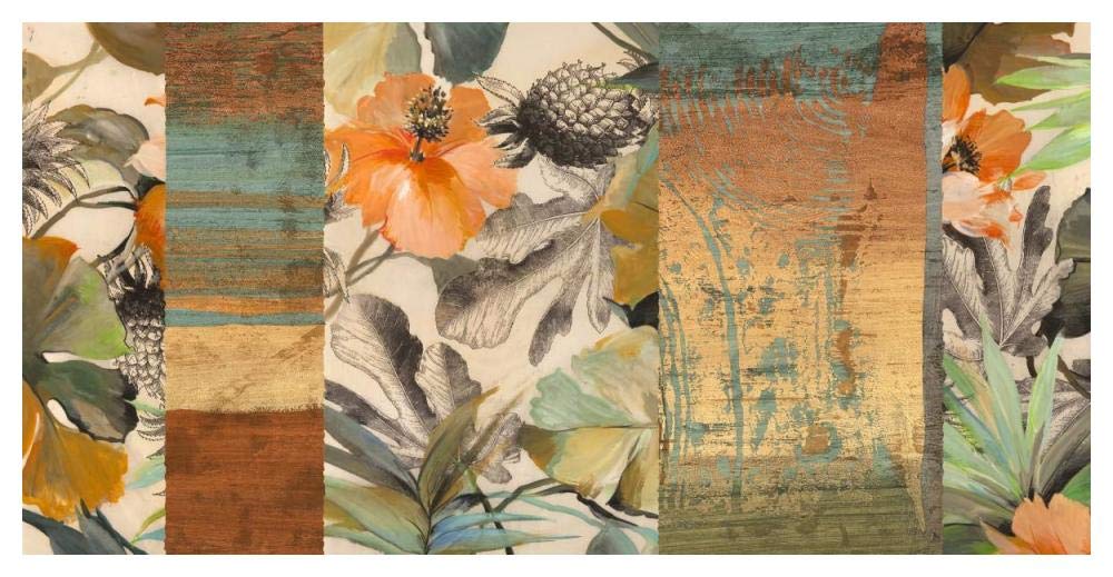 Jungle II-Paper Art-50x26”