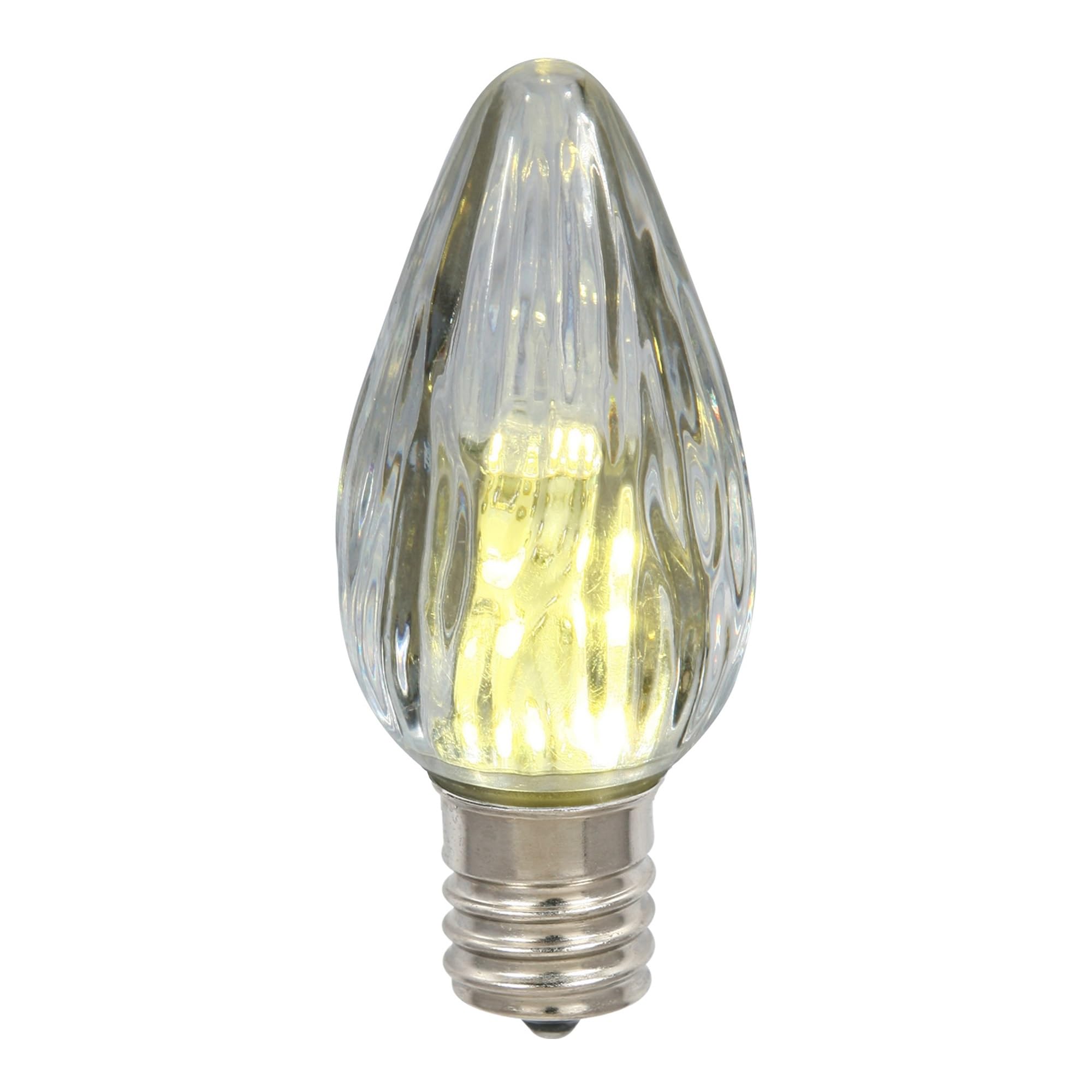 Casafoyer  F15 Wm White Plastic LED Flame Bulb 25Bx - XLEDF11-25 - (Pack Of 2)