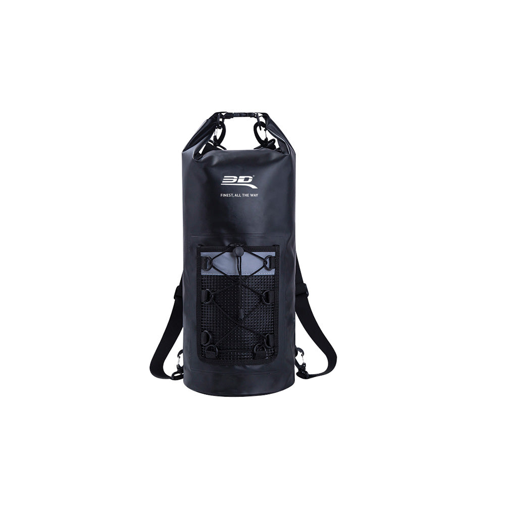 3D MAXpider Roll-Top Dry Bag Backpack Black 10L