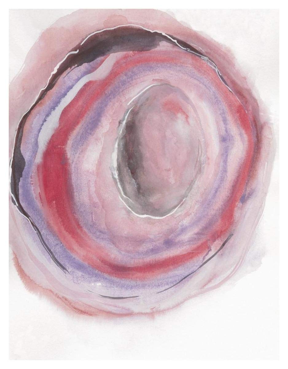 Watercolor Geode VII -Paper Art-32x42”