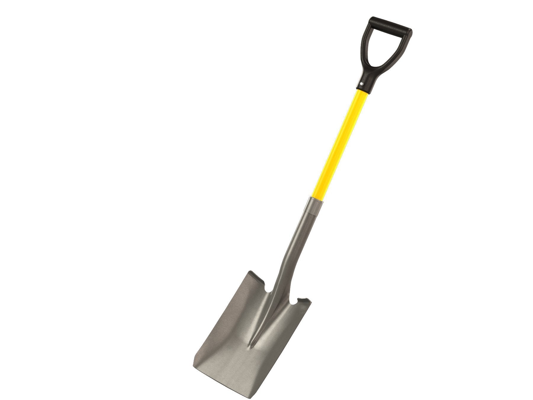 Bon 28-109 Shovel -Squareuare Point 27-inch D Fiberglass Handle