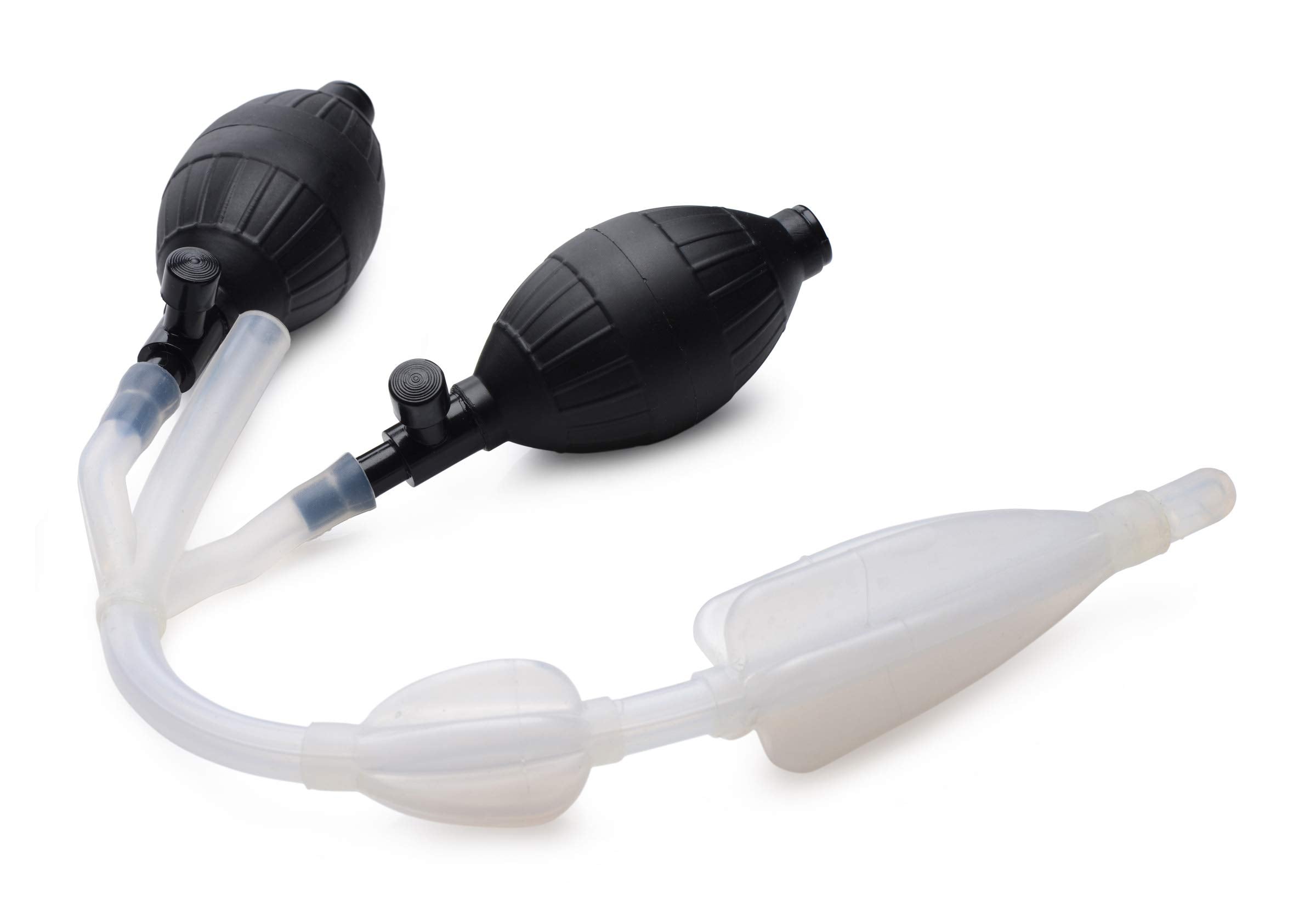Silicone Inflatable Double Bulb Enema System