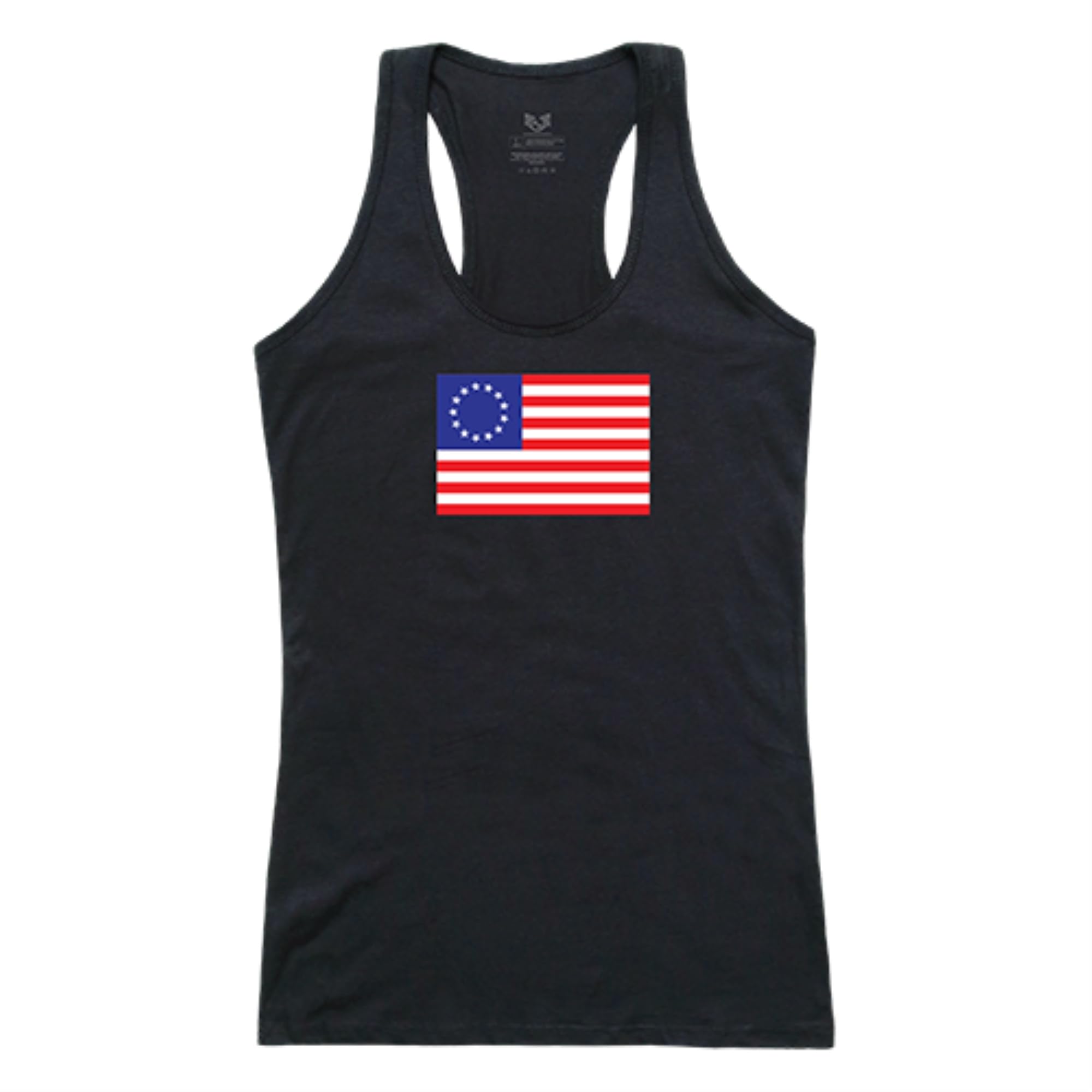 Graphic Tank, Betsy Ross 2, Black, S