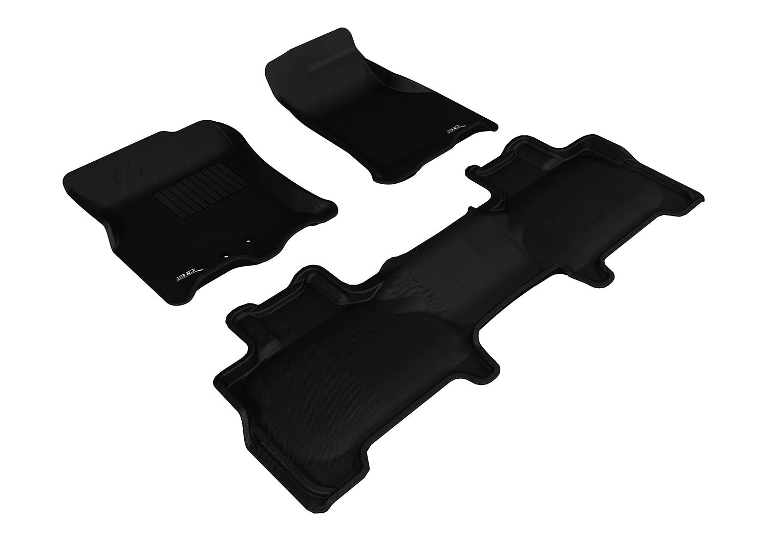 3D MAXpider FORD EXPEDITION WITH 2ND ROW CENTER CONSOLE 2011-2017 KAGU BLACK R1 R2