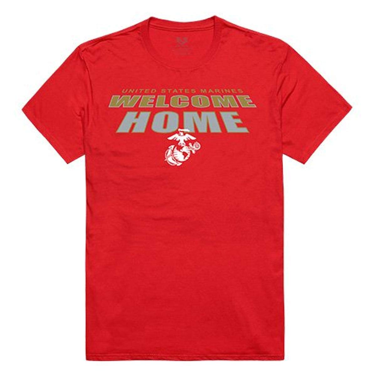 Welcome Home Tee, Marines, Red, S