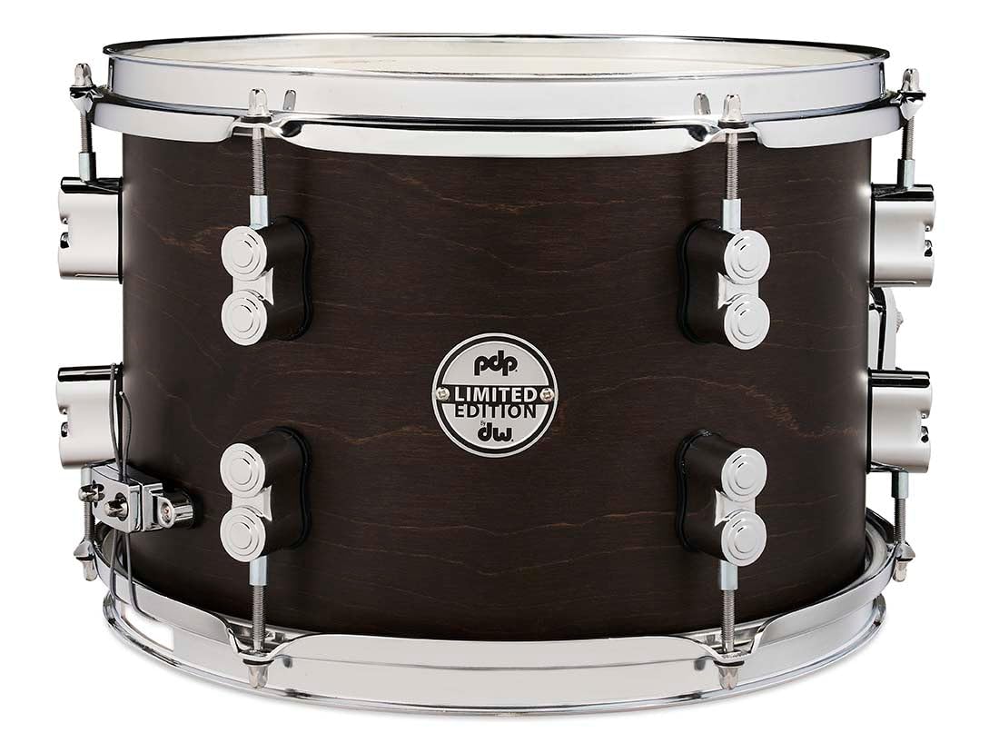 DRY MAPLE LTD SNARE 8x12, DARK WALNUT