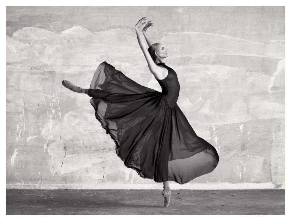 Ballerina Dancing-Paper Art-50x38”