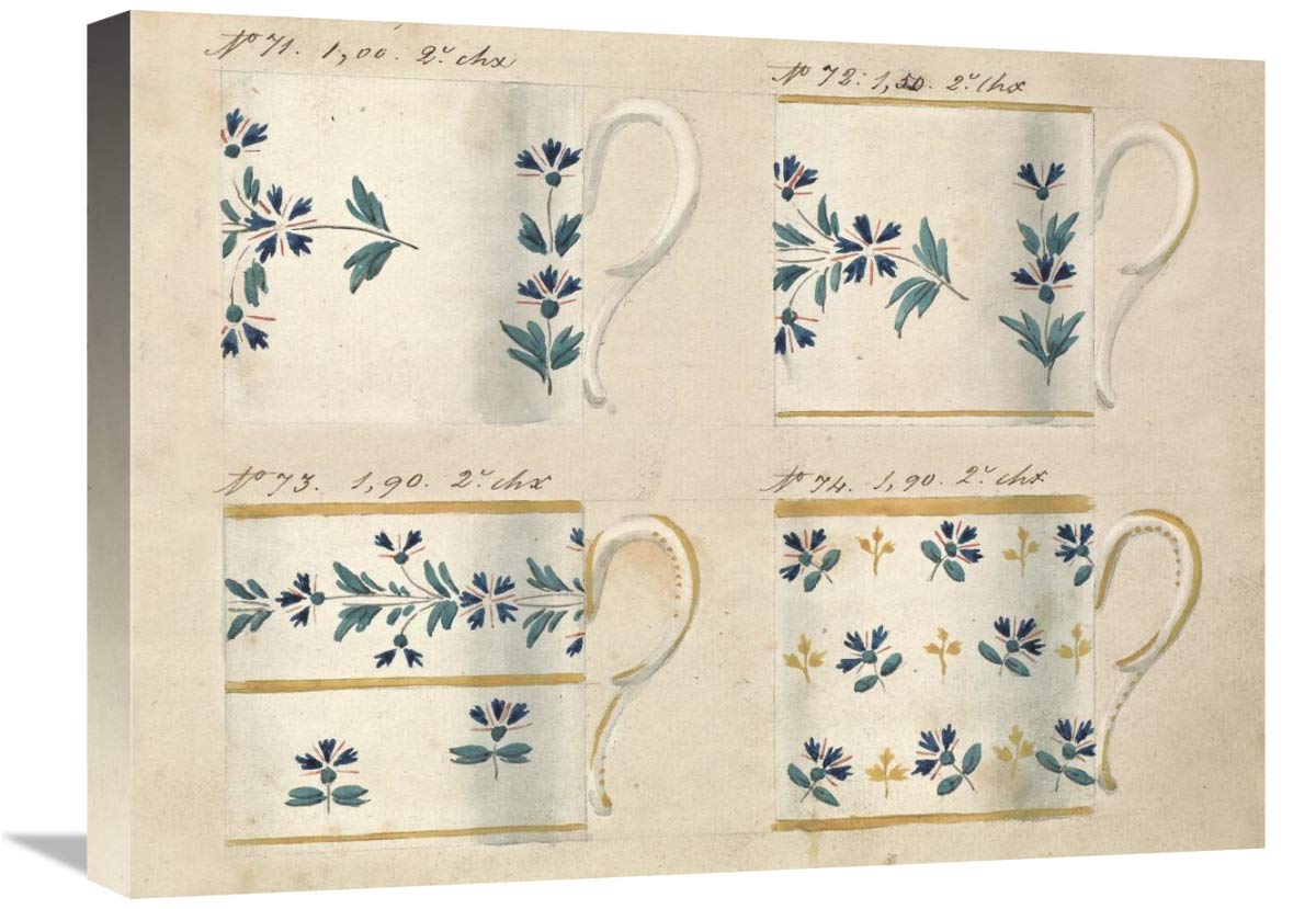 Quatre tasses du 1er choix, ca. 1800-1820-Canvas Art-24x18”