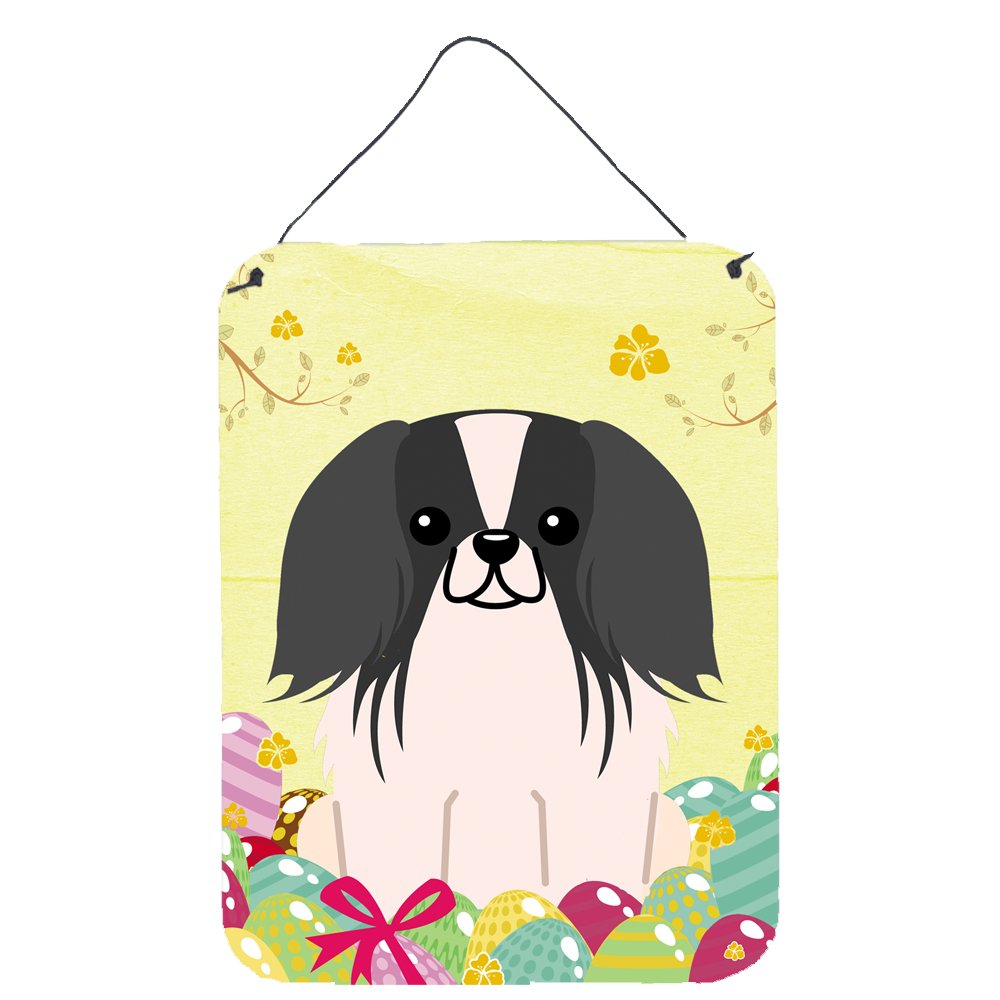 Easter Eggs Design with Dog Wall or Door Hanging Prints