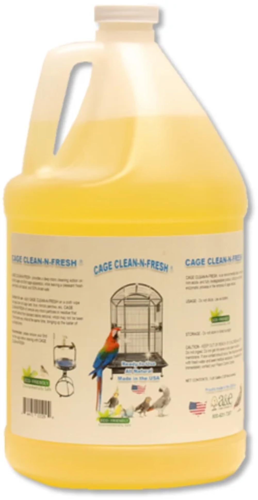 Cage Clean-N-Fresh, Peppermint Scented - 128oz