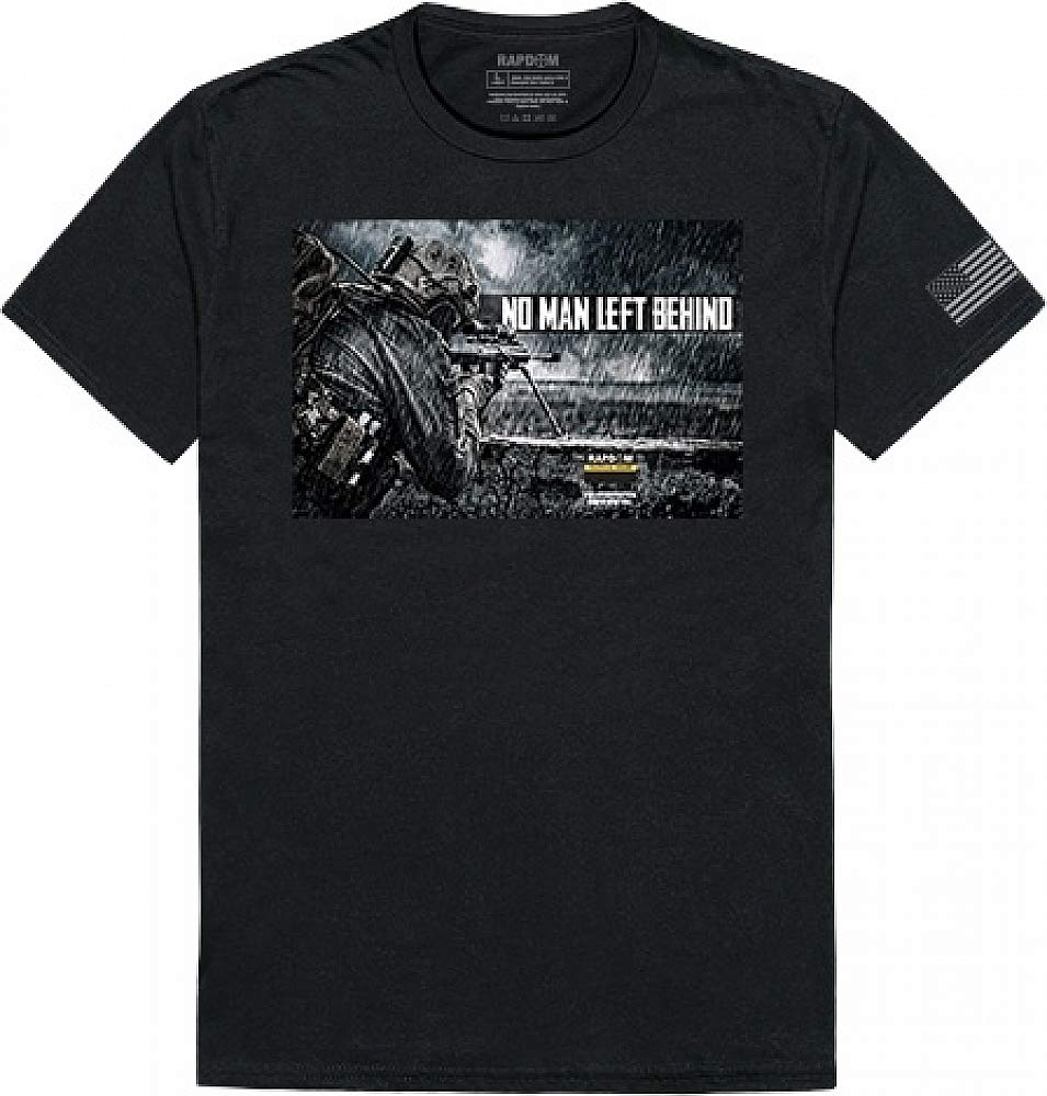 Tactical Graphic T, No Men Left, Black, 2X