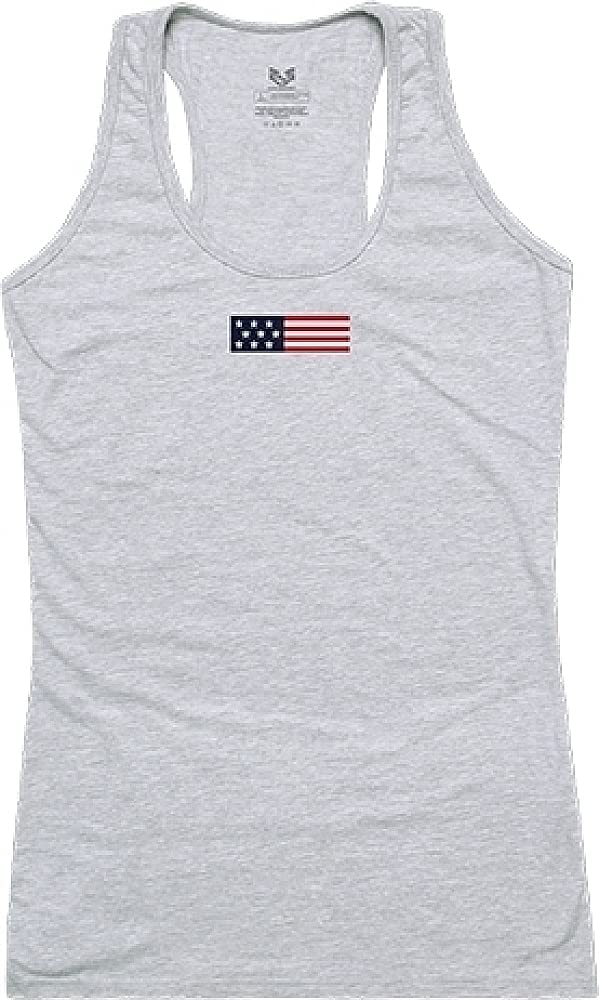 Graphic Tank, US Flag 1, H.Grey, M