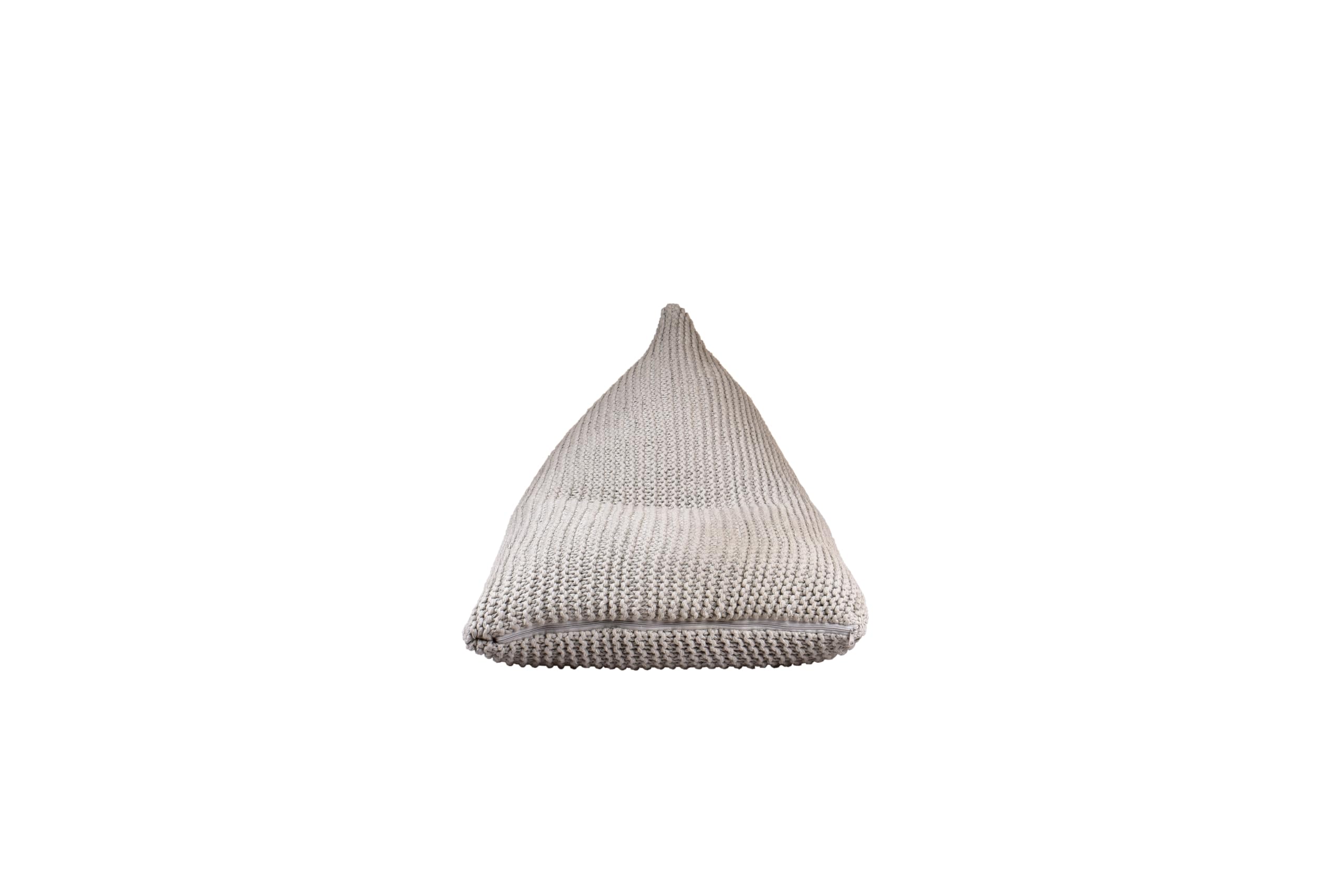 Ava Knitted Standard 100% Cotton Outdoor Friendly Bean Bag Chair & Lounger