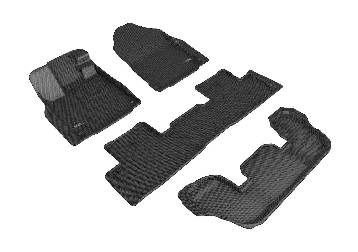 3D MAXpider ACURA MDX 2022 KAGU BLACK R1 R2 R3
