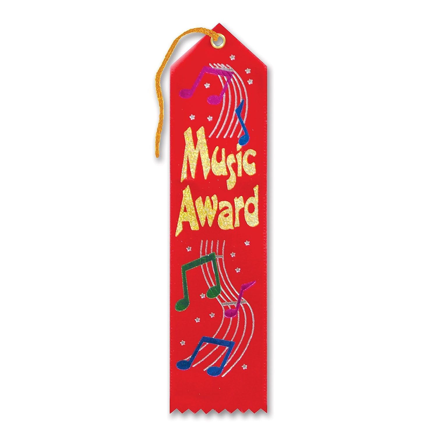 Music Award Ribbon (Pack of 6)