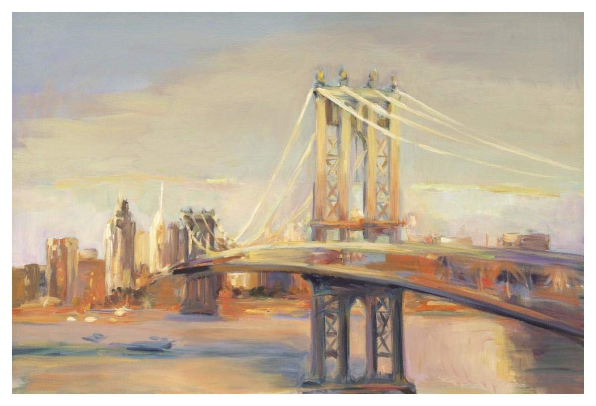 Manhattan Reflection -Paper Art-50x34”