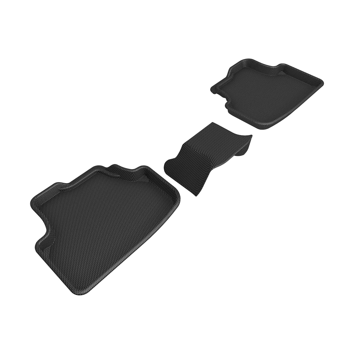 3D MAXpider Compatible with VOLKSWAGEN GOLF GTI / GOLF R 2021-2026 KAGU BLACK R2