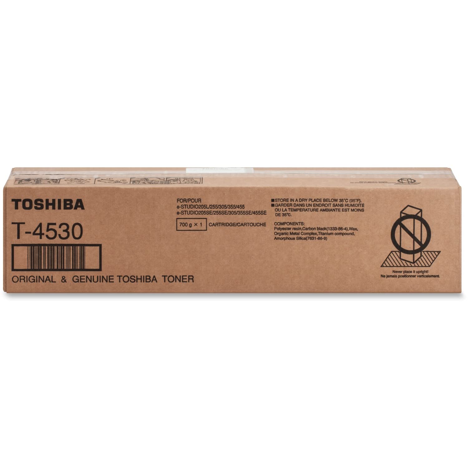 TOSHIBA BR ESTUDIO 205L 1-SD YLD BLACK TONER, 30k yield