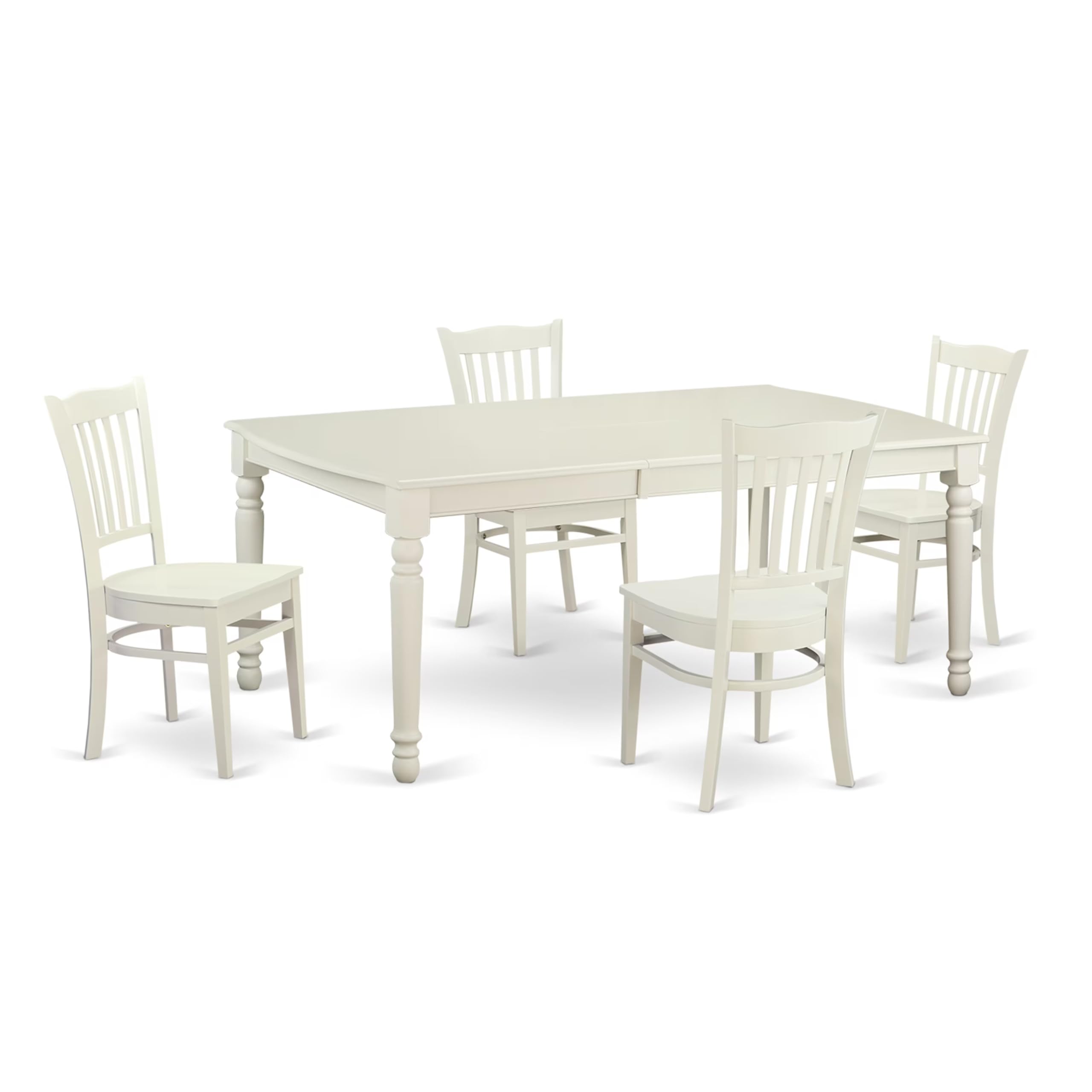 5  PC  small  Kitchen  Table  set  for  4-Dining  Table  and  4  dinette  Chairs