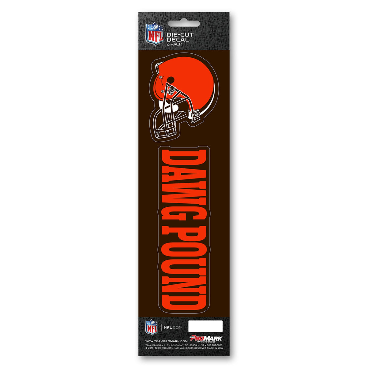 Fanmats, Nfl - Cleveland Browns Team Slogan Decal