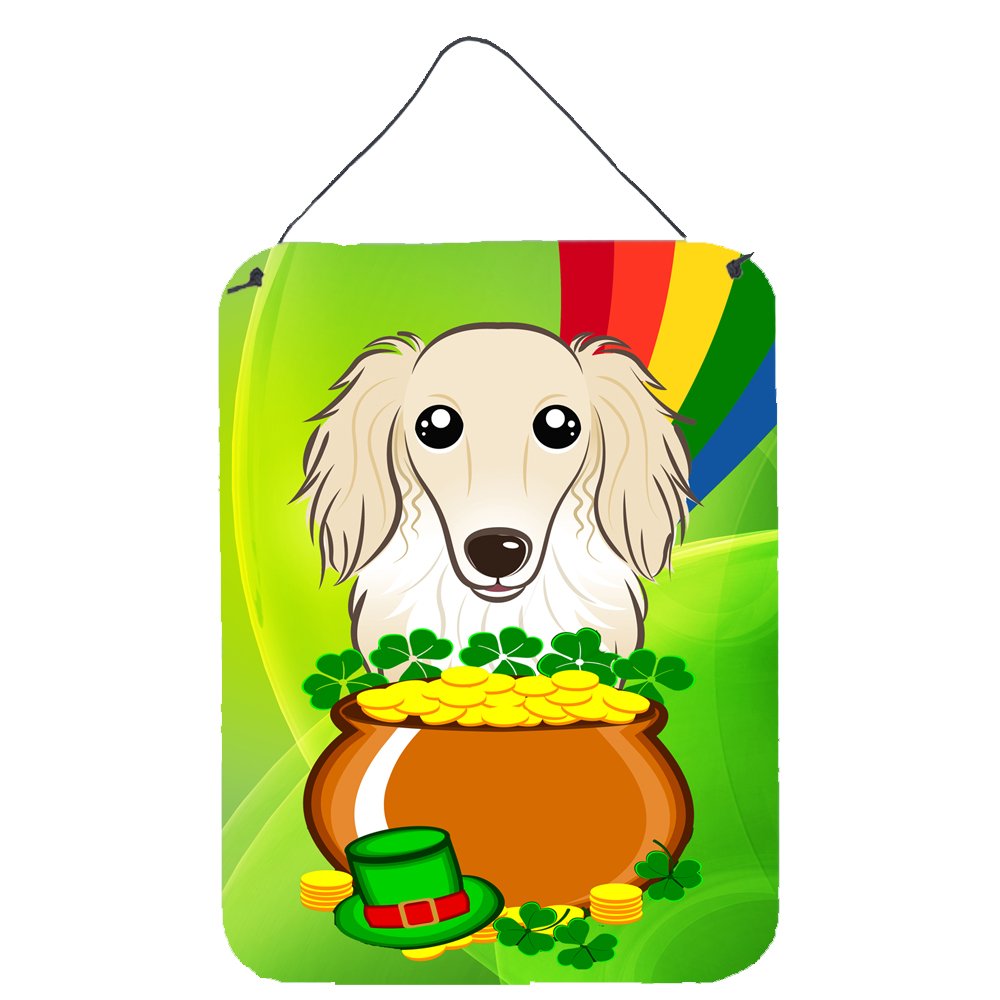 St. Patricks Day Design with Dog Wall or Door Hanging Prints