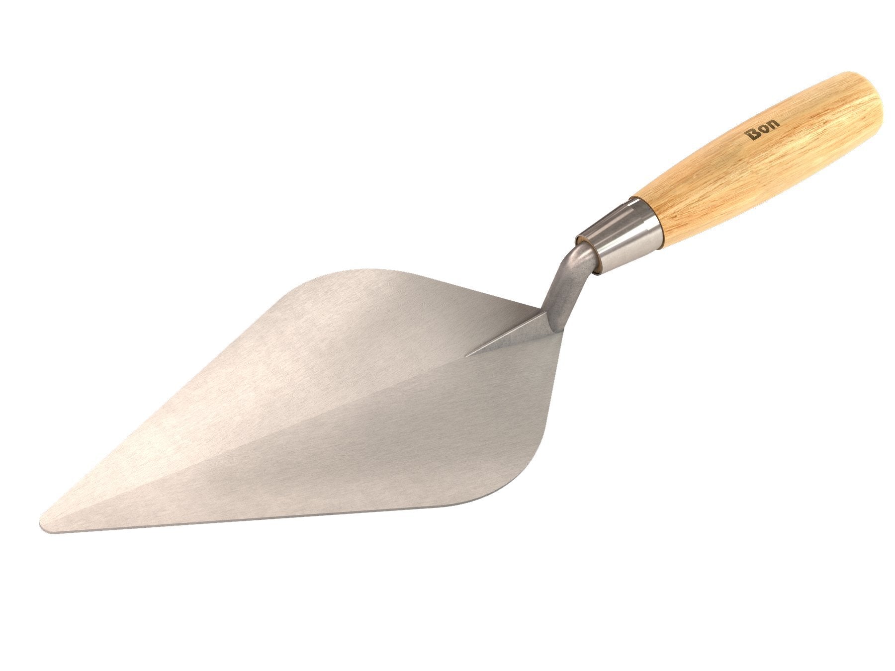 Bon 48-113 Brick Trowel - Econo Wide London, 10-inch Wood Handle