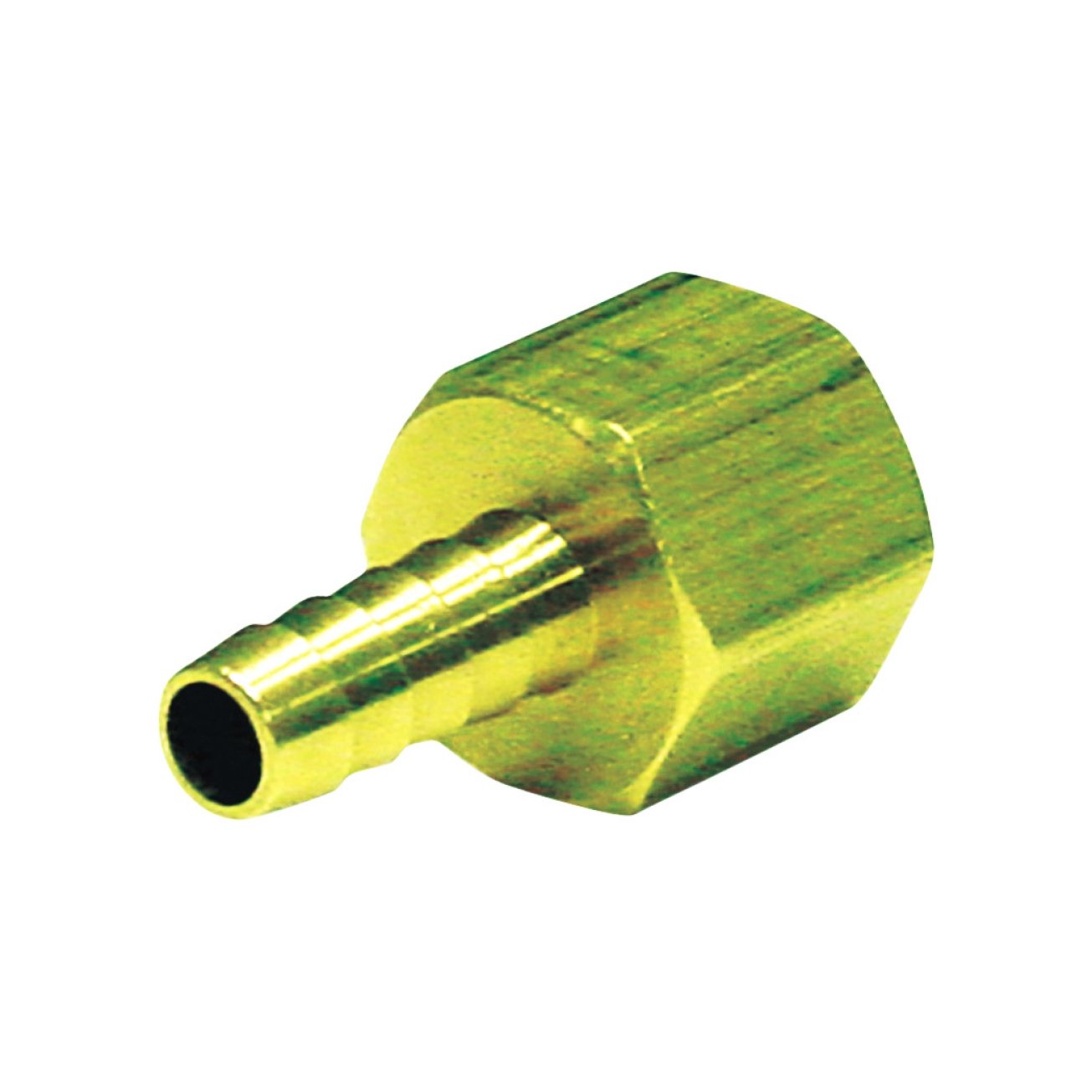 Jmf Brass 1/8 In. Dia. X 3/16 In. Dia. Adapter Yellow 1 Pk