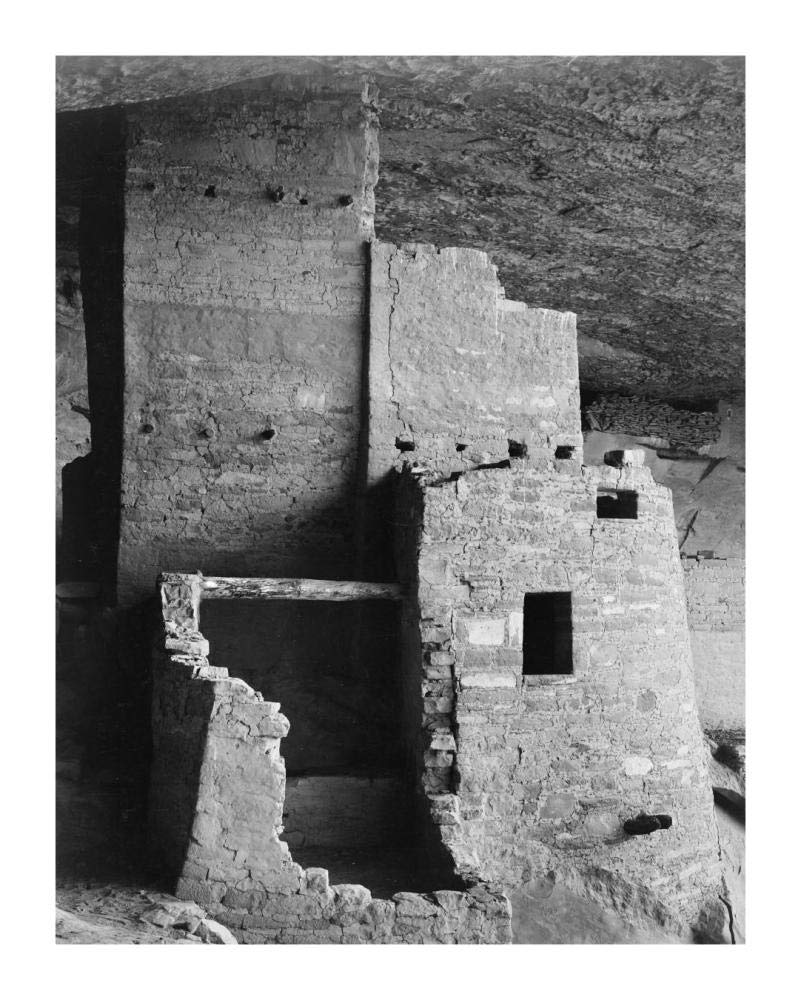 Close-up, Cliff Palace, Mesa Verde National Park, Colorado, 1941-Paper Art-14x18”