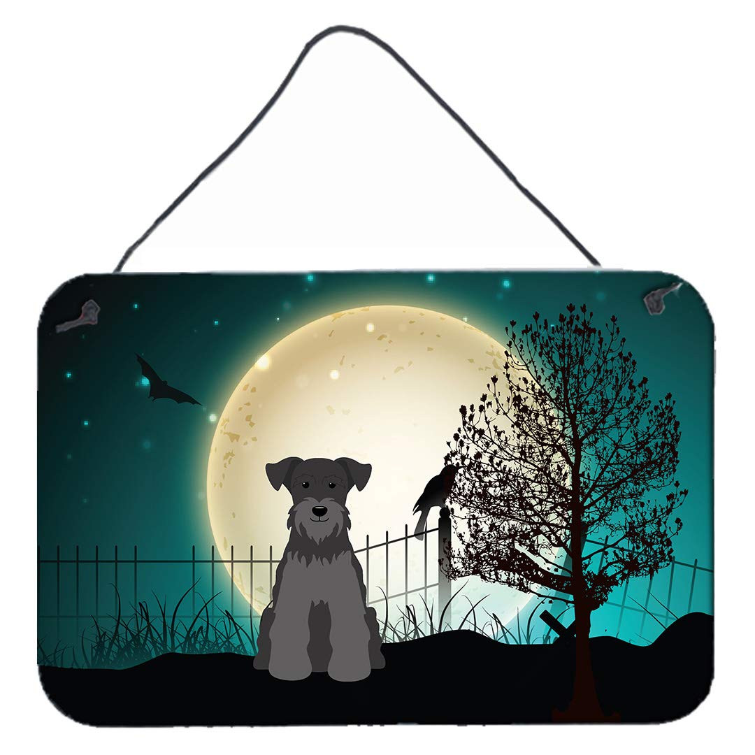 Halloween Scary Design with Dog Wall or Door Hanging Prints