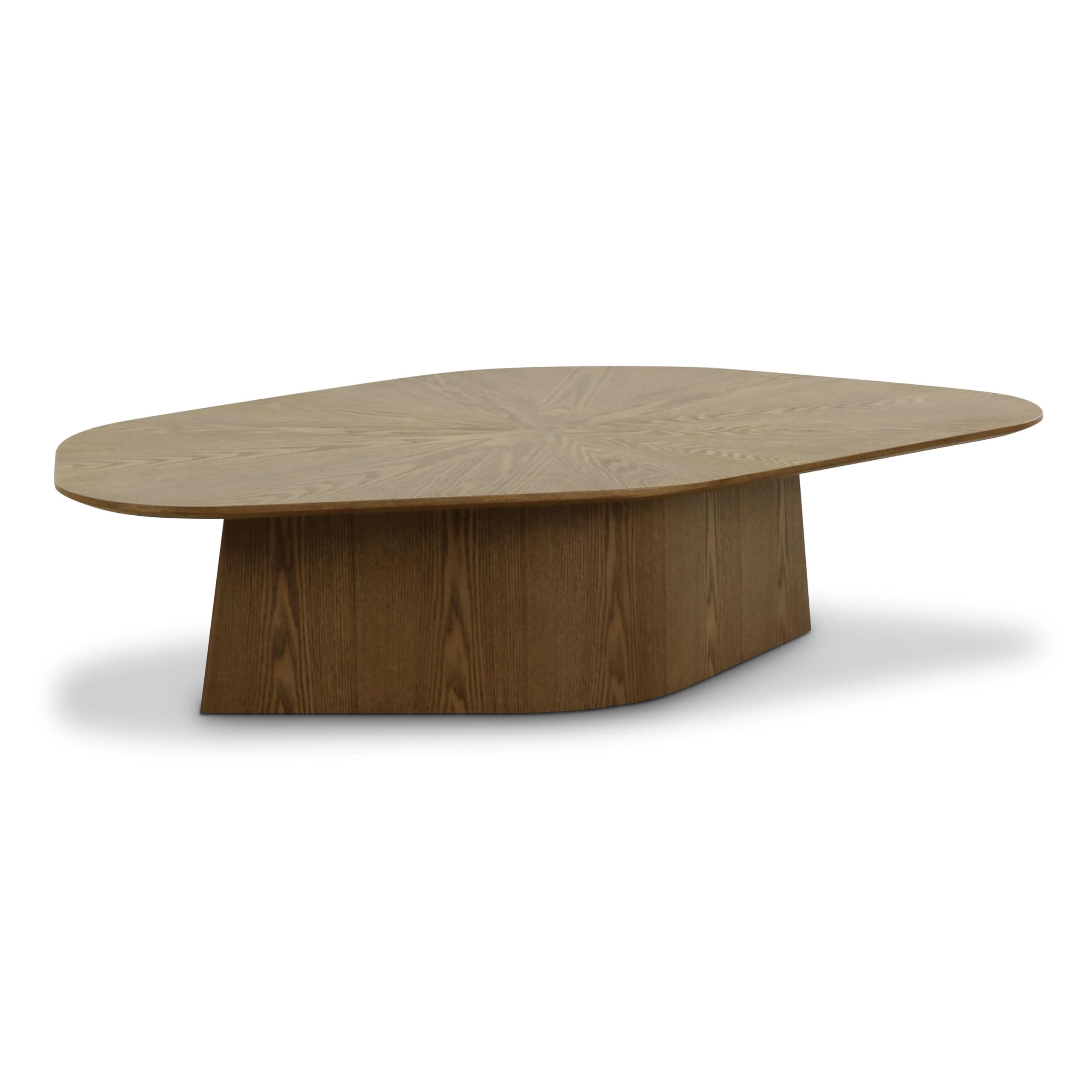 Roche Brown Ash Geometric Coffee Table