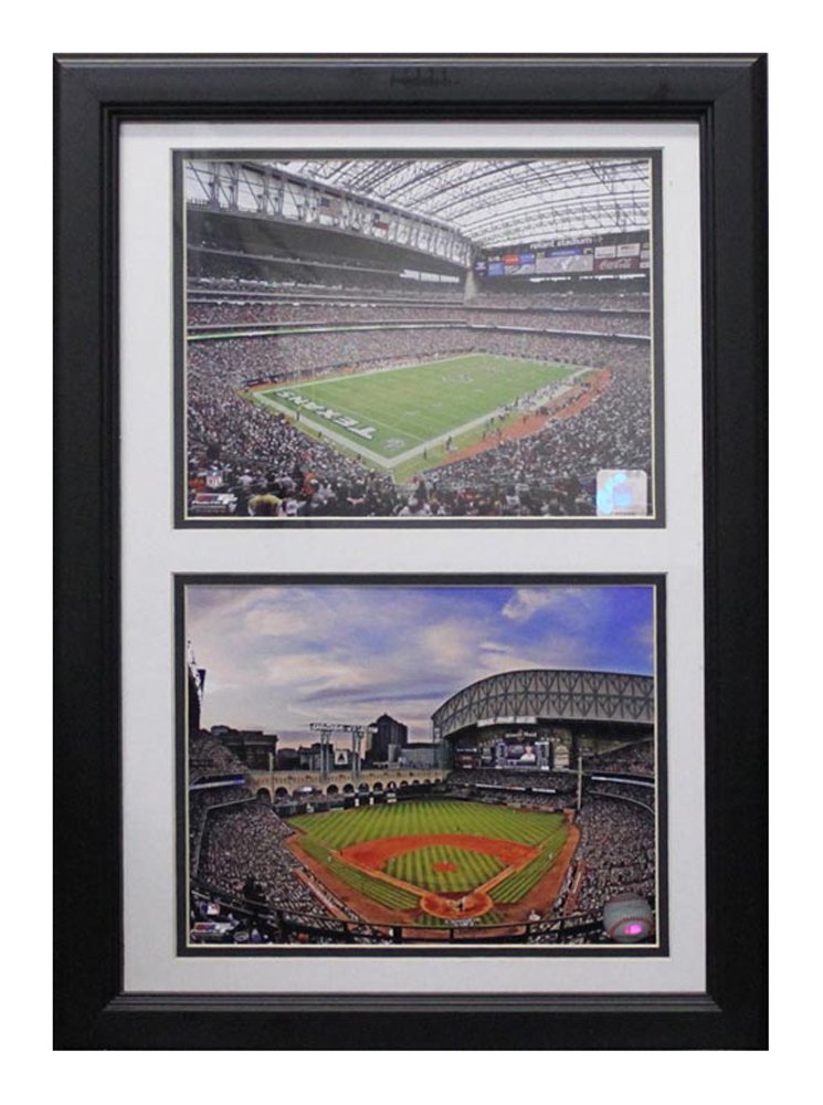 12x18 Double Frame - Houston Stadiums