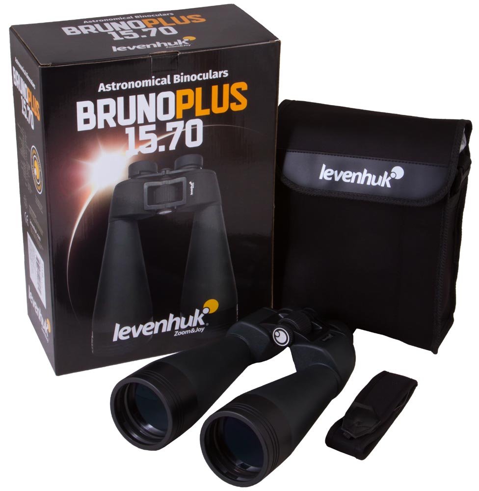 Levenhuk Bruno Plus 15X70 Powerful Astronomy Binoculars For Stargazing With Fully Multi-Coated Lenses And Sealed Body Constructi