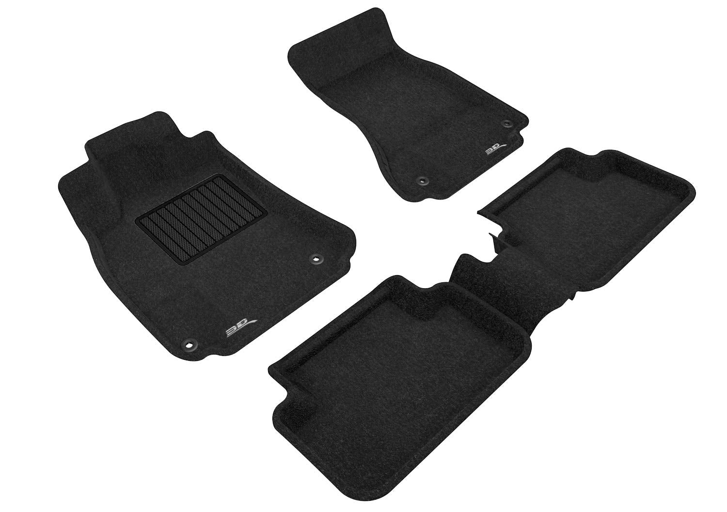 3D MAXpider AUDI A4 / S4 / RS4 2009-2016 ELEGANT BLACK R1 R2