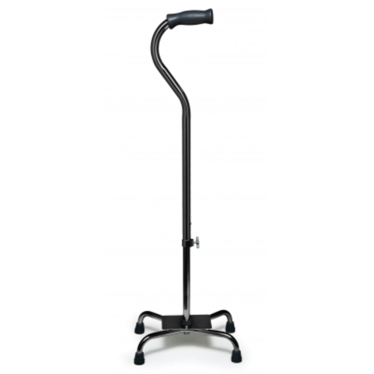 Quad Cane Large Base Black Lumex
