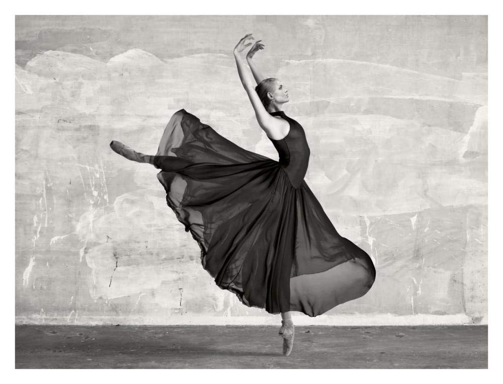 Ballerina Dancing-Paper Art-34x26”