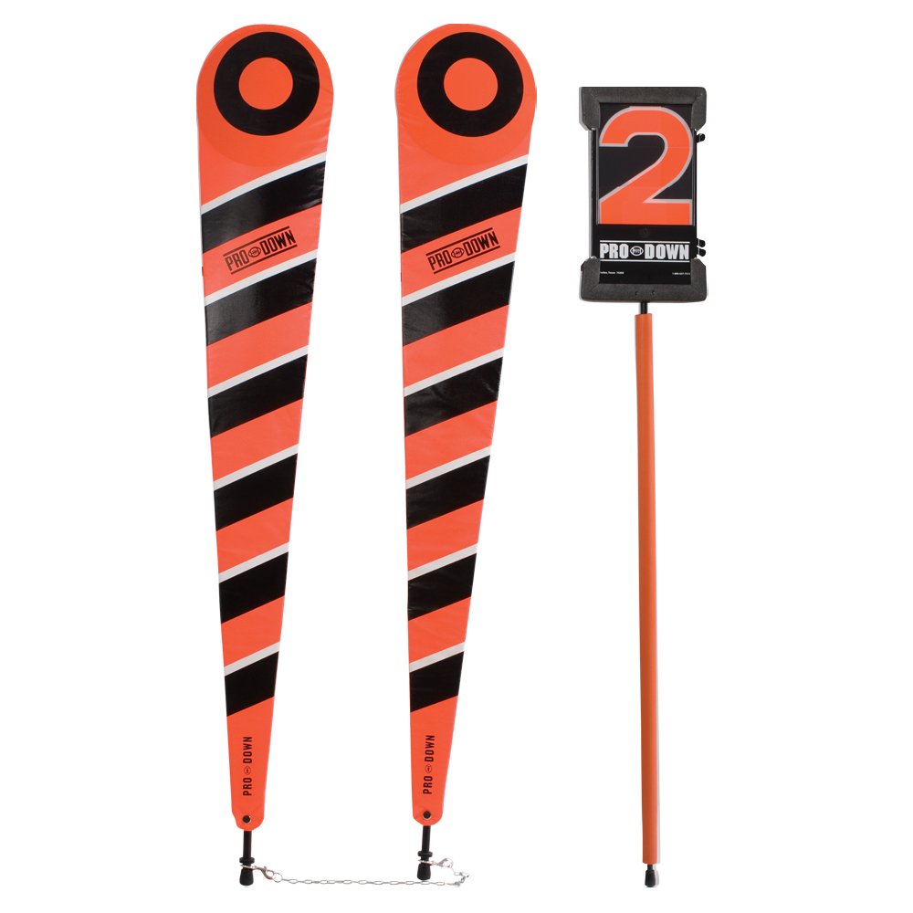 Solid Orange Chain Set & Down Indicator