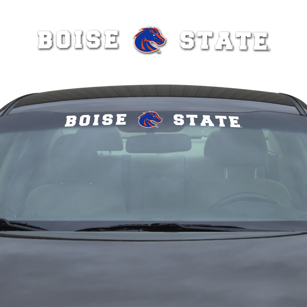 Fanmats, Boise State University Windshield Decal
