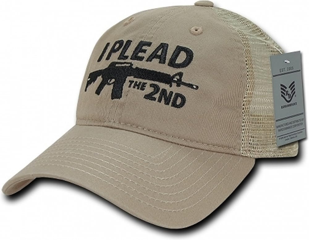 Relaxed Trucker USA, I Plead 2n, Khaki
