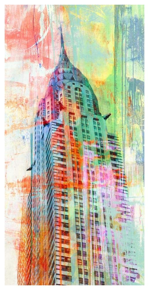 The Skyscraper 2.0-Paper Art-32x62”