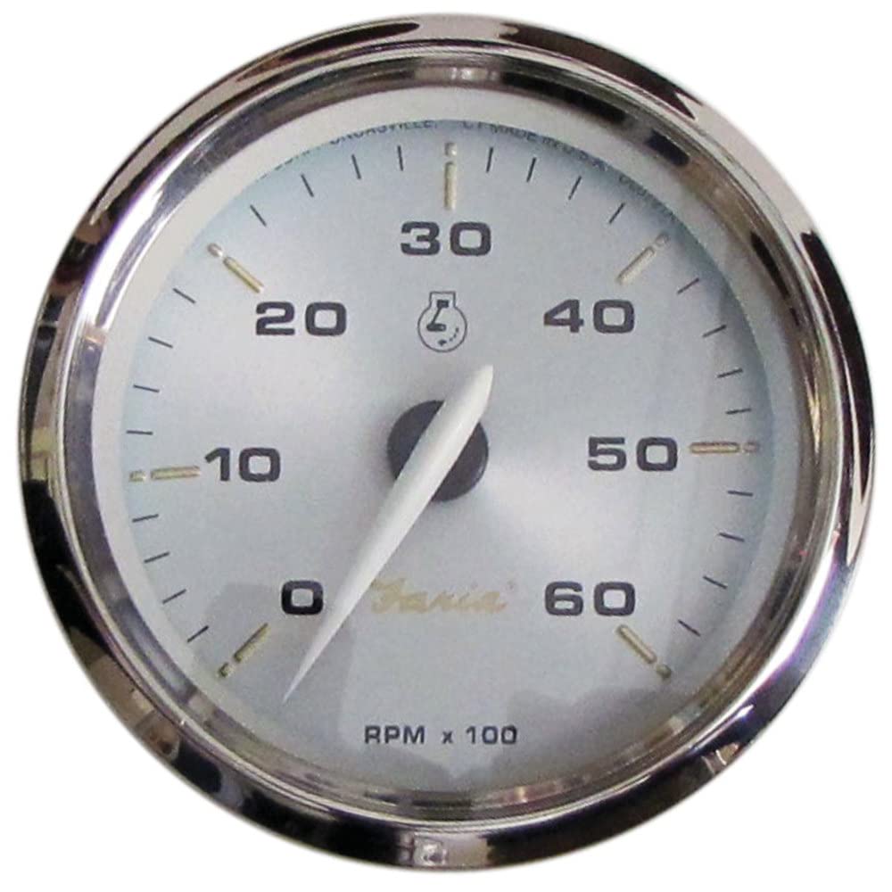 Faria 39004 Kronos Tachometer (6000 Rpm) Gas - 4
