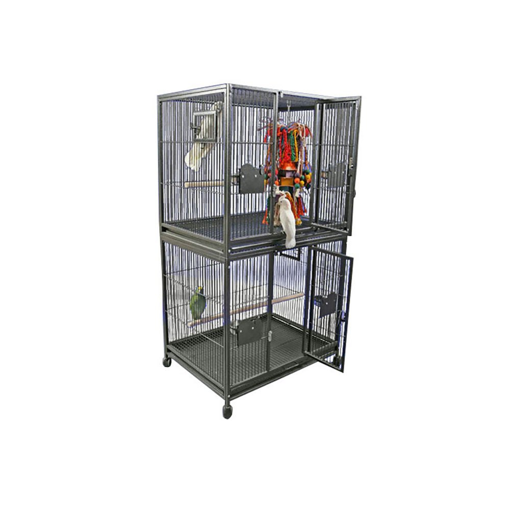 40X30″ Double Stack Breeder Cage 4030-2 Platinum″
