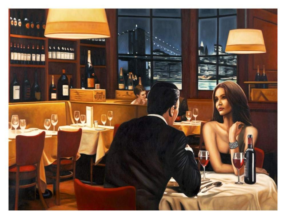 Evening-Paper Art-34x26”