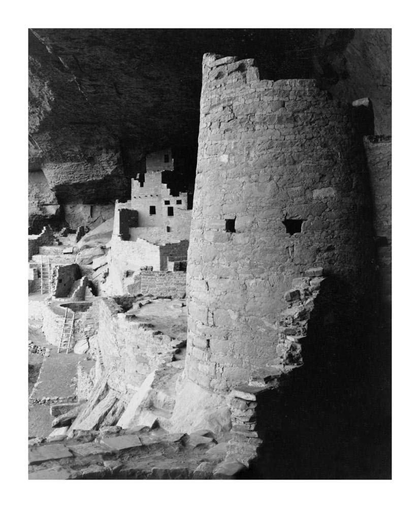 Cliff Palace, Mesa Verde National Park, Colorado, 1941-Paper Art-15x18”