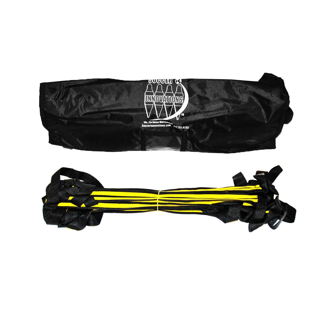 Nylon Fabric Ladder with Metal Slat Inserts w/Carry Bag